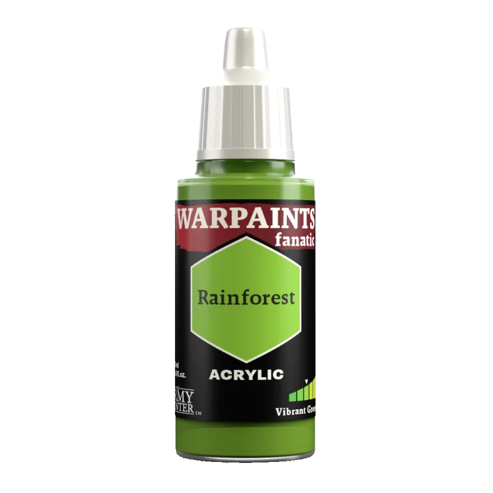 army painter warpaints fanatic paint acrylic rainforest green