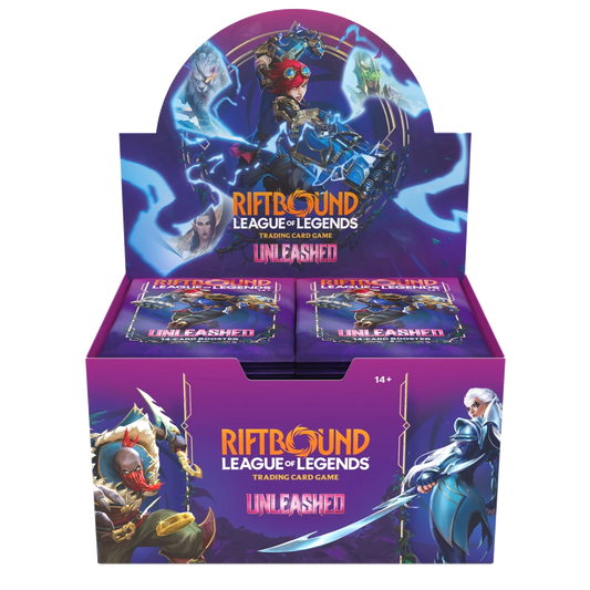 riftbound league legends trading card game unleashed booster box
