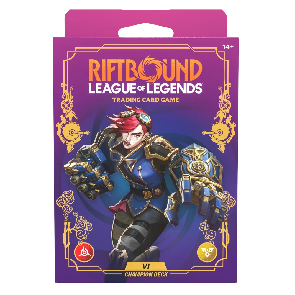 riftbound league legends vi champion deck trading card game