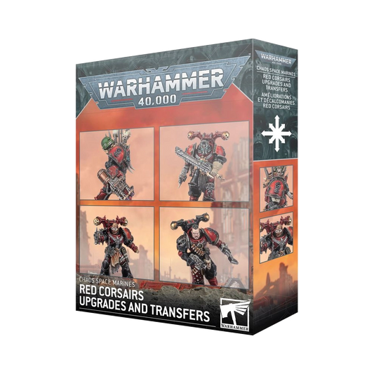 chaos space marines red corsairs upgrades and transfers set