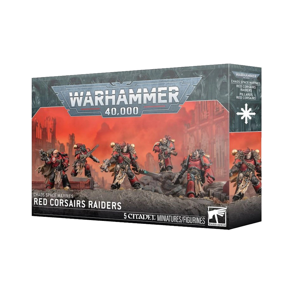 red corsairs raiders chaos space marines