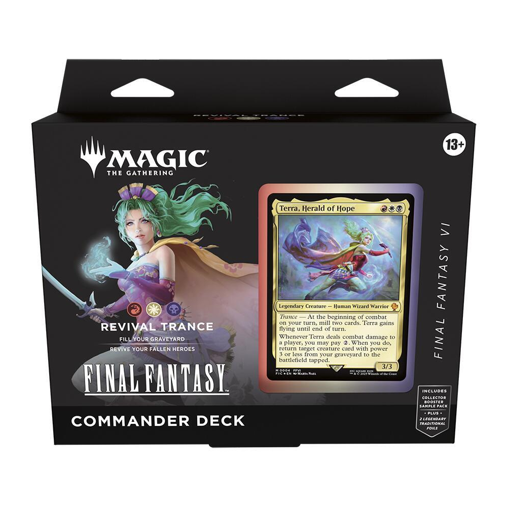 magic gathering final fantasy revival  commander deck trance