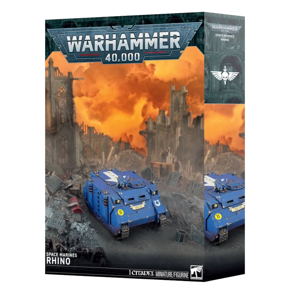 warhammer 40k space marines rhino citadel miniature game