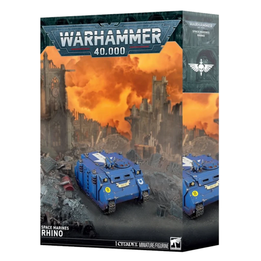 warhammer 40k space marines rhino citadel miniature game