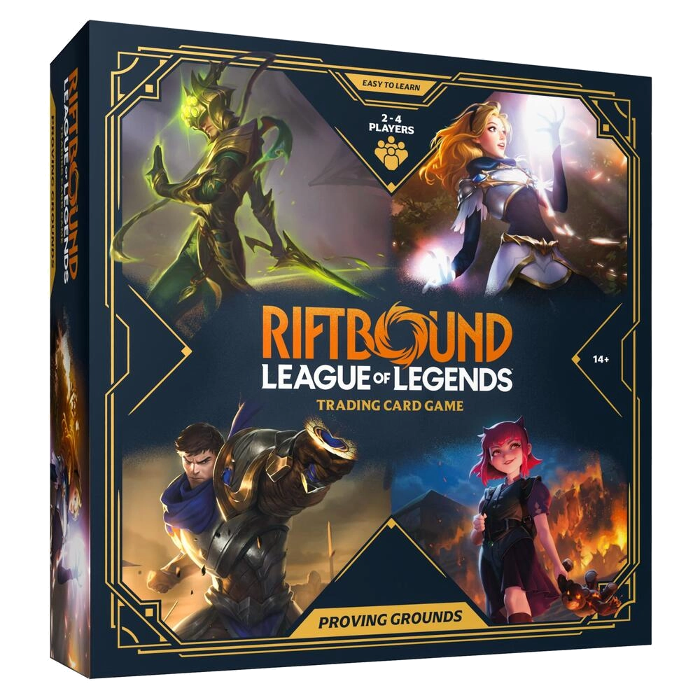 ritfbound league legends prving card game grounds boxset