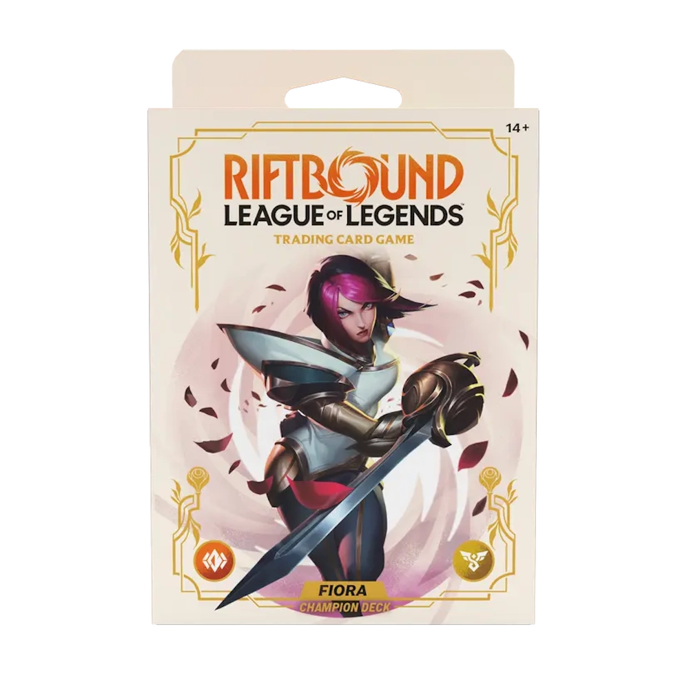 riftbound trading card game fiora champion deck 