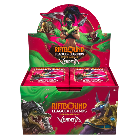 riftbound league of legends trading card game vendetta booster display