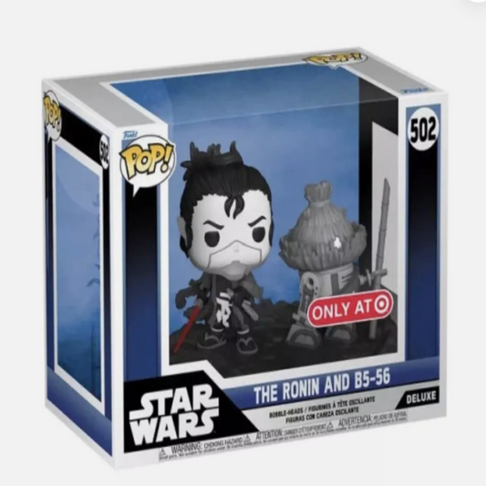 Funko POP! Star Wars Glow In The Dark - Ronin & B5-56 #502 (Target Exclusive)