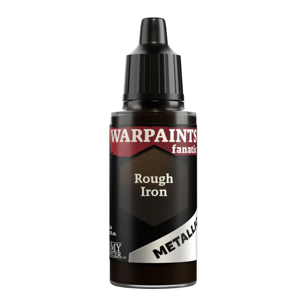 army painter warpaints fanatic paint metallic rough iron
