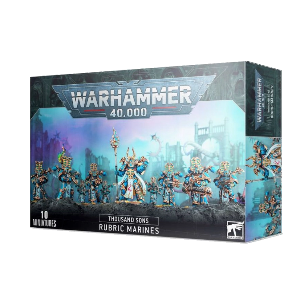 warhammer 40k thousand sons rubric marines games workshop