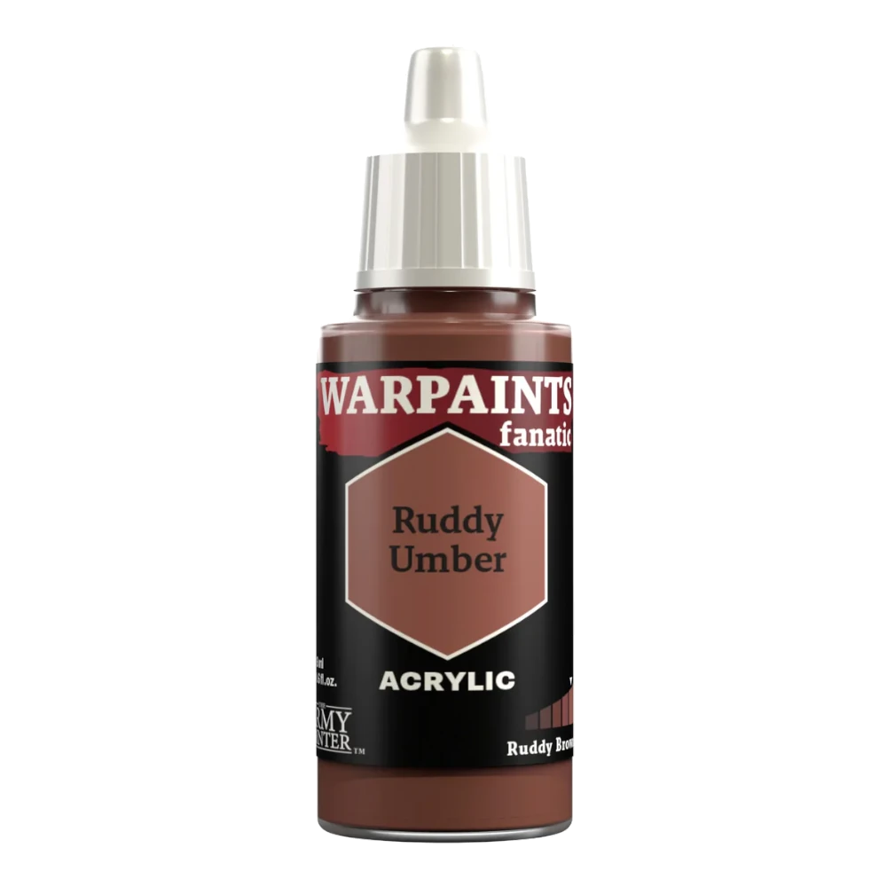 army painter warpaints fanatic acrylic paint ruddy umber