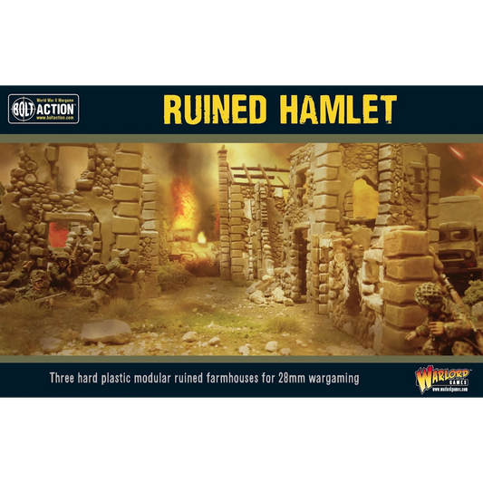Warlord Games Bolt Action Ruined Hamlet Terrain