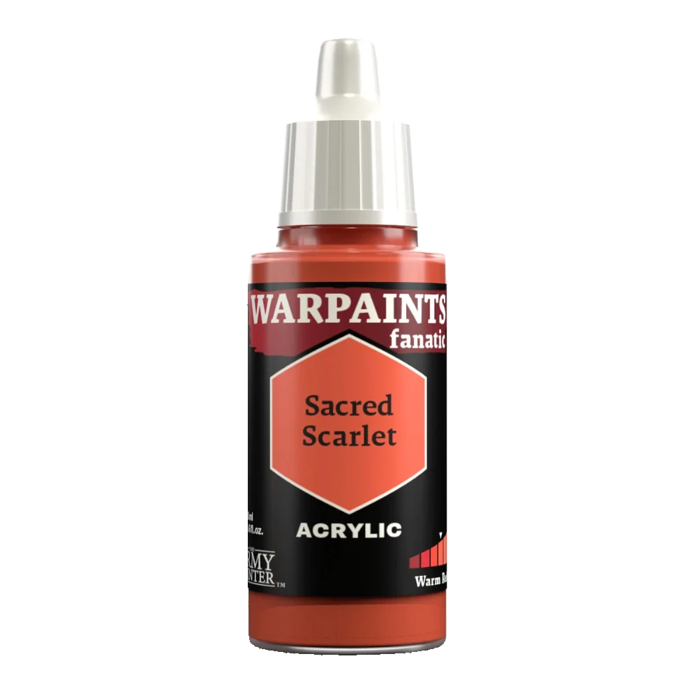 army painter warpaints fanatic paint acrylic sacred scarlet