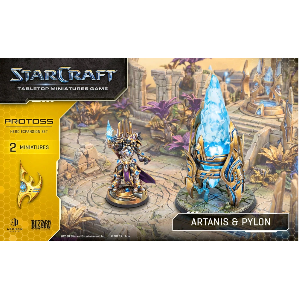 starcraft tabletop miniatures game artanis pylon