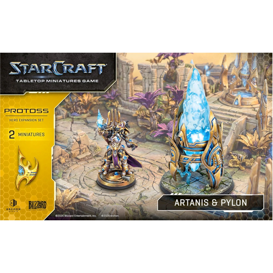 starcraft tabletop miniatures game artanis pylon