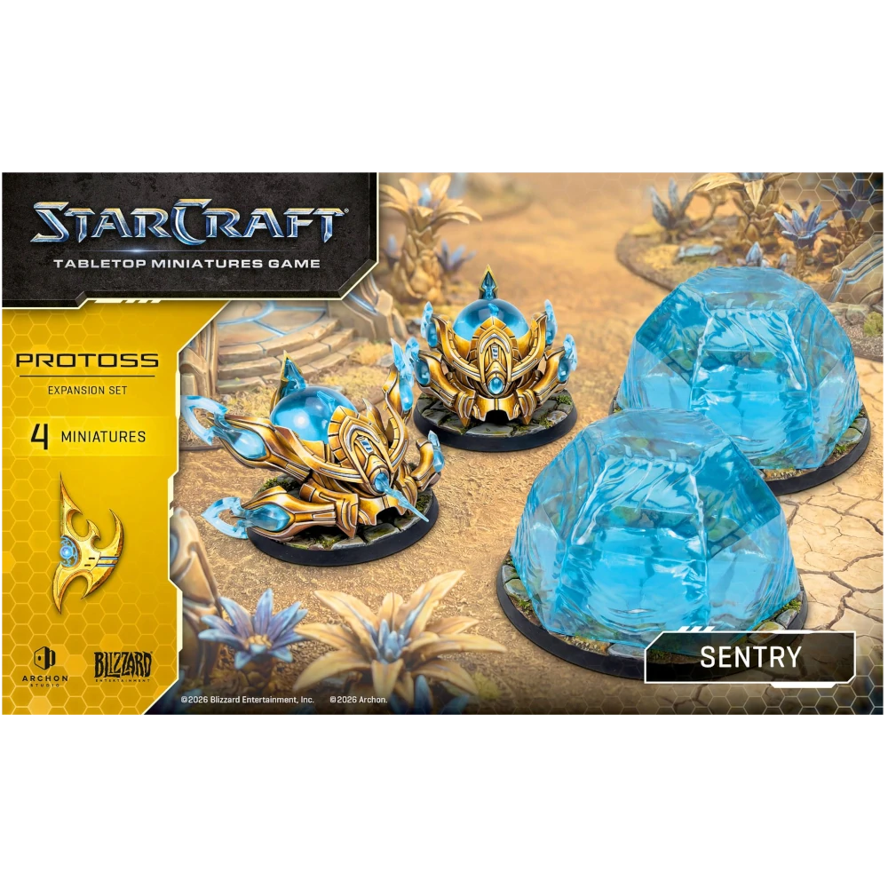 starcraft tabletop miniatures game protoss sentry