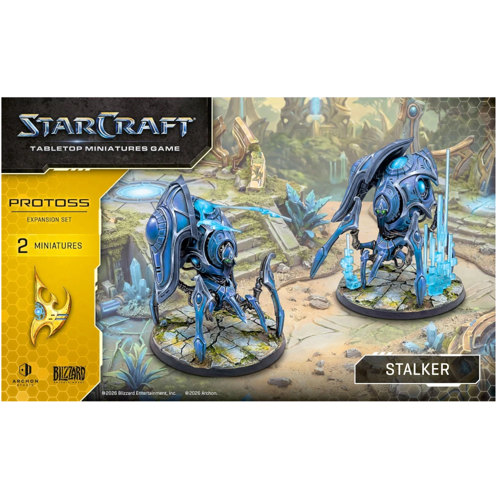 starcraft tabletop miniatures game protoss stalker