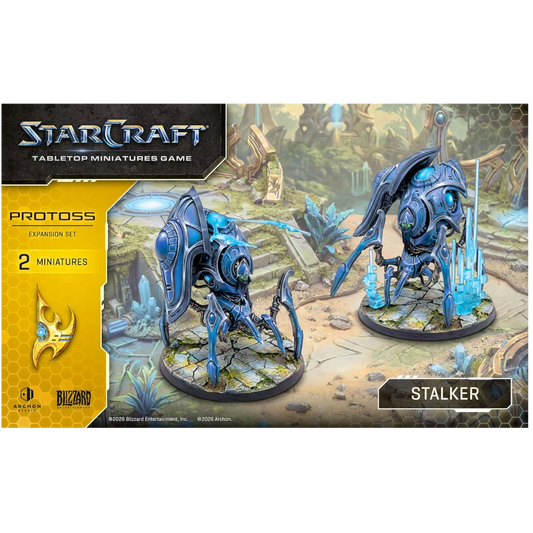starcraft tabletop miniatures game protoss stalker