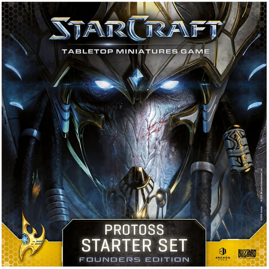 starcraft tabletop miniatures game protoss starter set founders edition