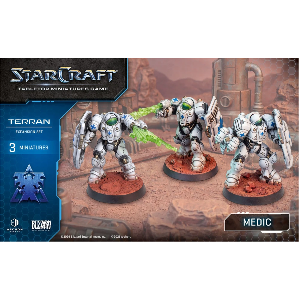 starcraft tabletop miniatures game terran medic