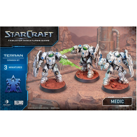 starcraft tabletop miniatures game terran medic