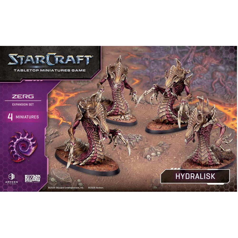 starcraft tabletop miniatures game zerg hydralisk