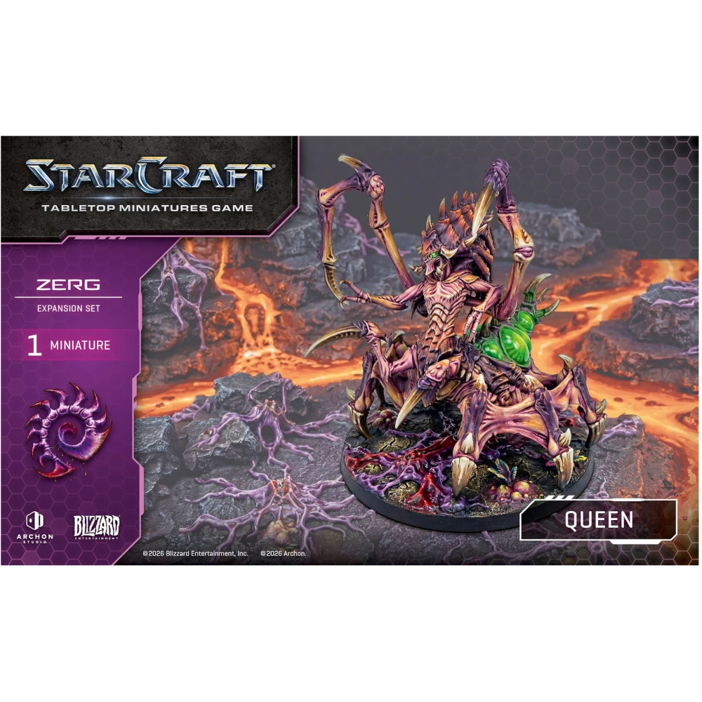 starcraft tabletop miniatures game zerg queen