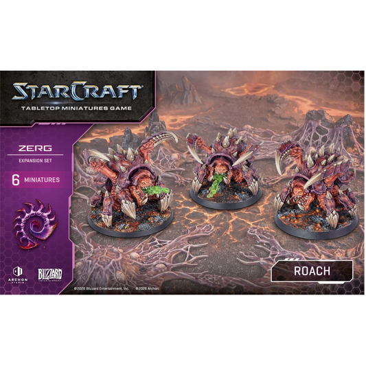 starcraft tabletop miniatures game zerg roach