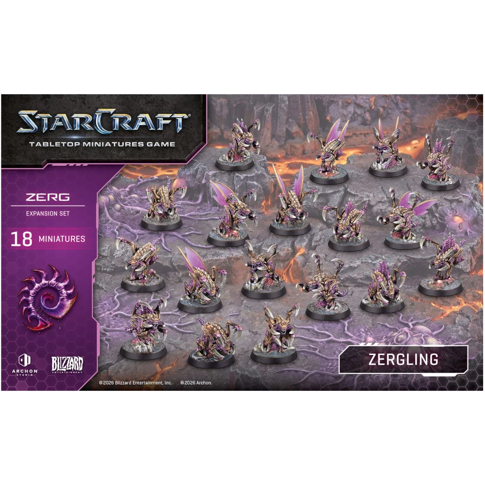 starcraft tabletop miniatures game zerg zergling