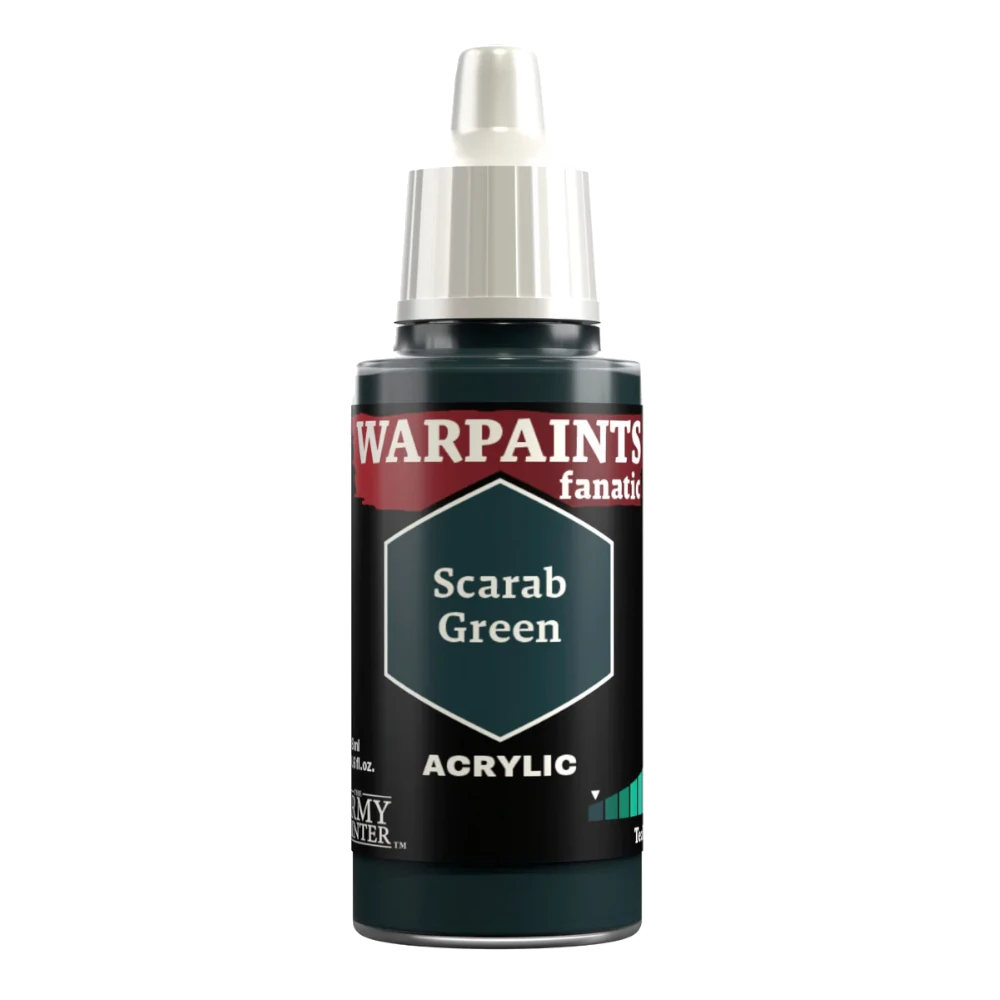 army painter warpaints fanatic paint acrylic scarab green
