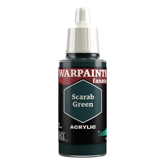 army painter warpaints fanatic paint acrylic scarab green