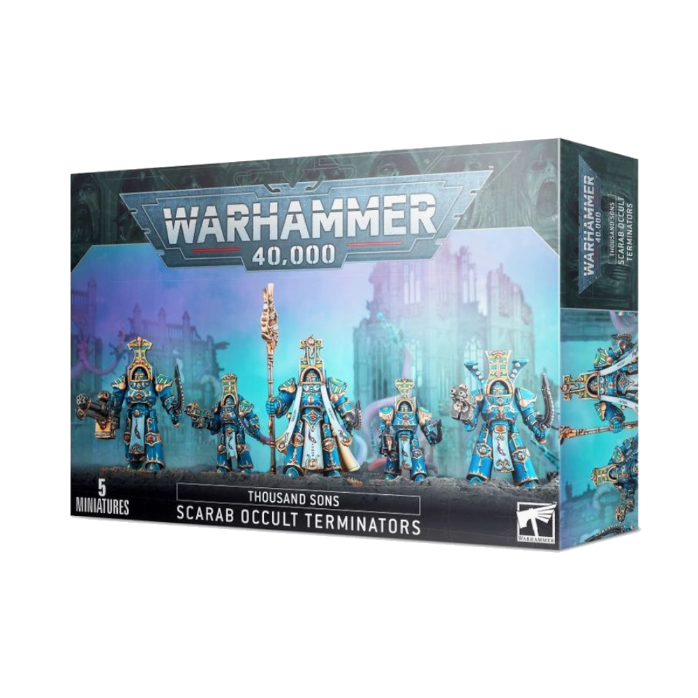 warhammer 40k thousand sons scarab occult terminators citadel