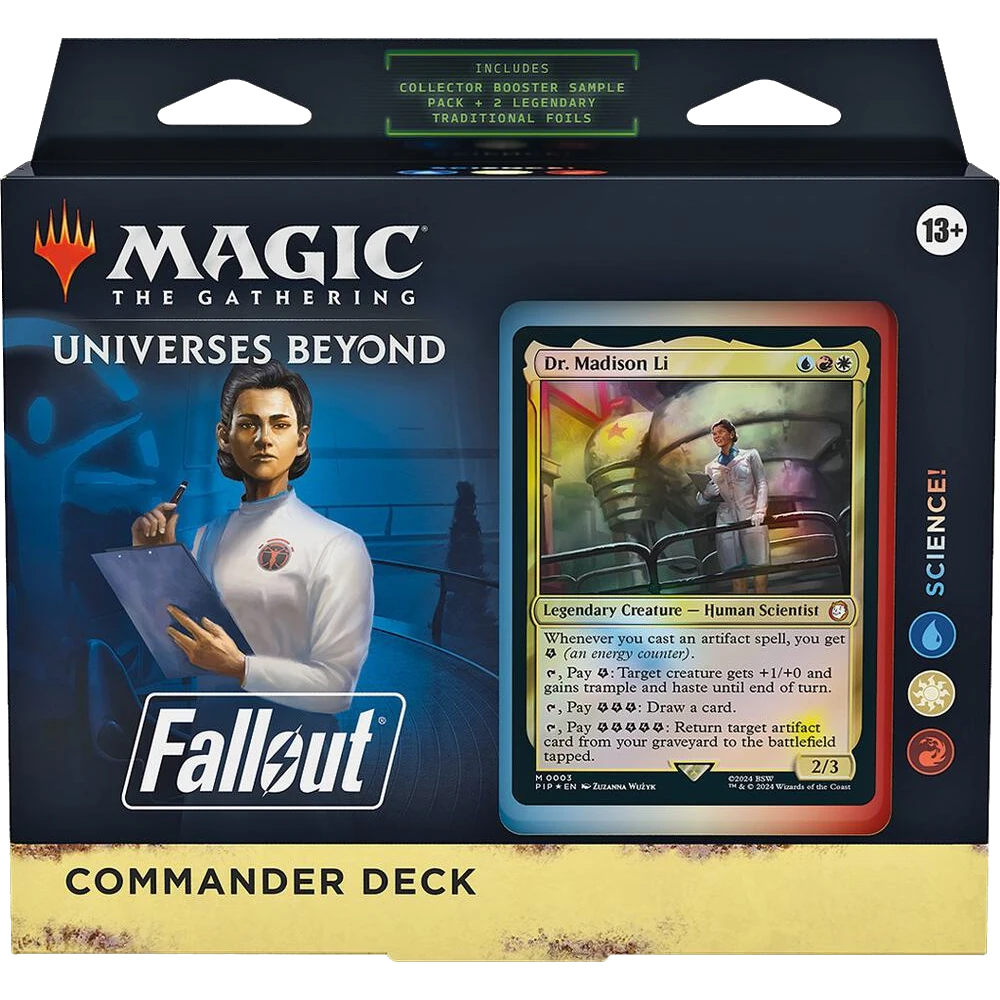 magic gathering fallout commander human scientist science madison