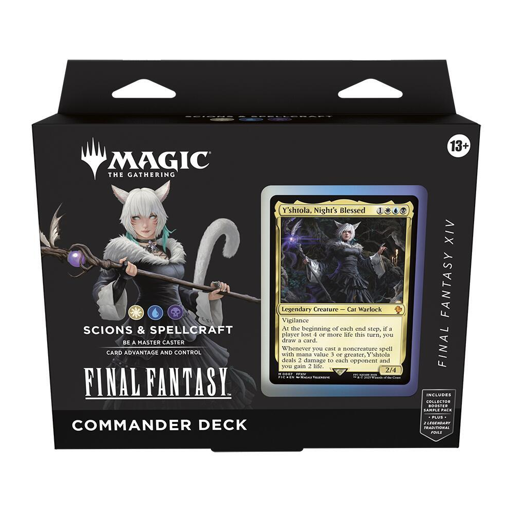 magic gathering final fantasy scions spellcraft commander deck