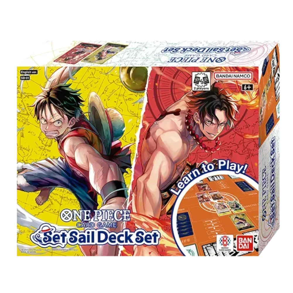 one piece set sail starter deck bandai
