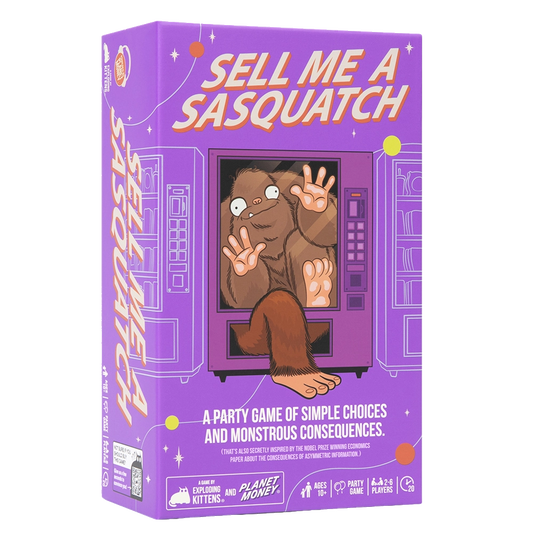 sell sasquatch card game party game kids