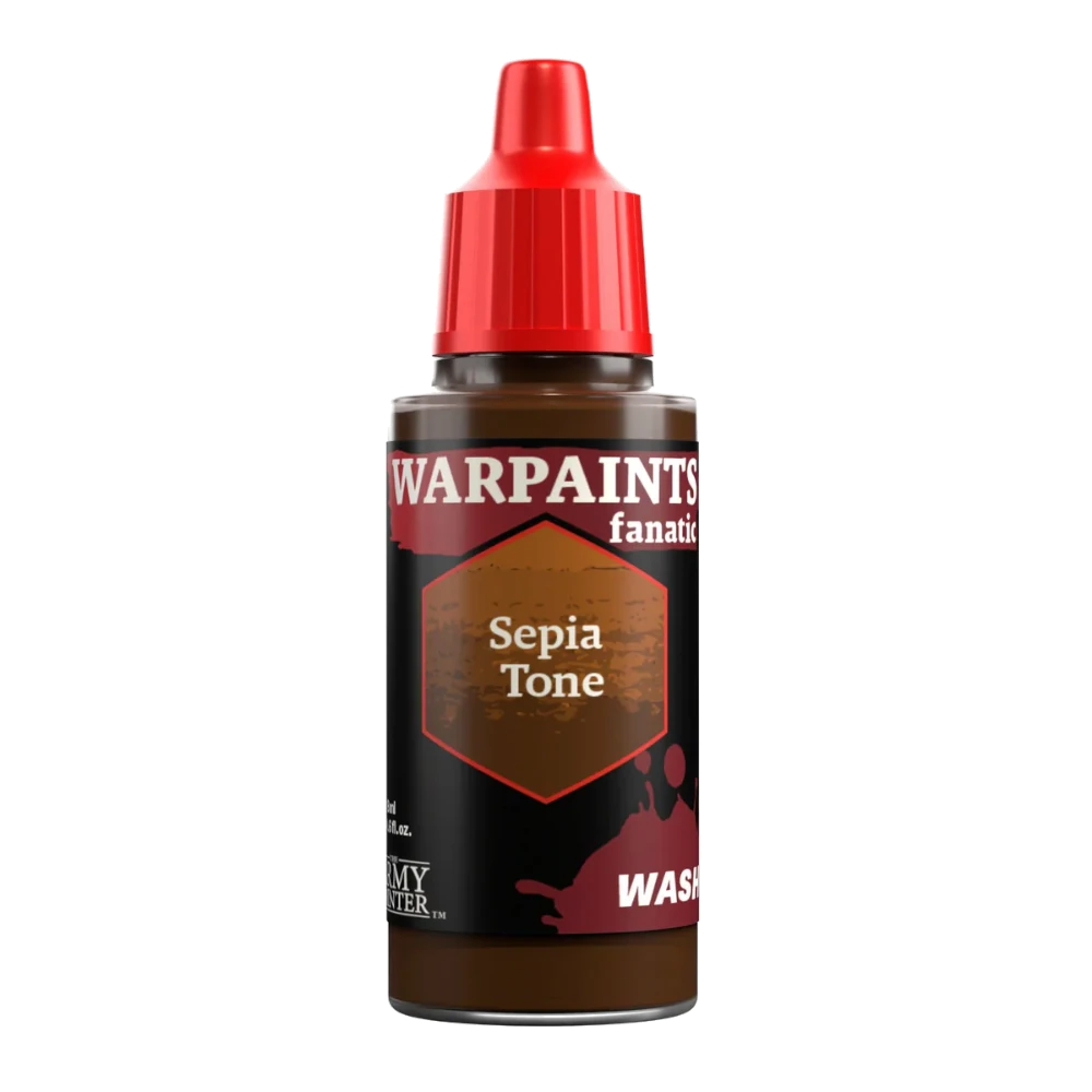 army painter warpaints fanatic paint wash sepia tone