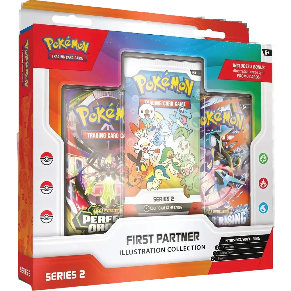 pokemon first partner series perfect order chaos rising mega evolution