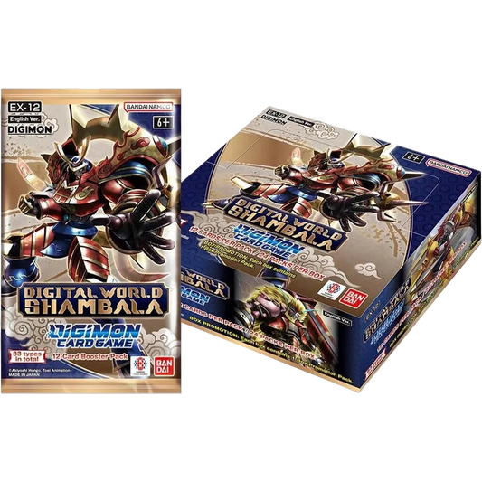 digimon shambala booster card game bandai