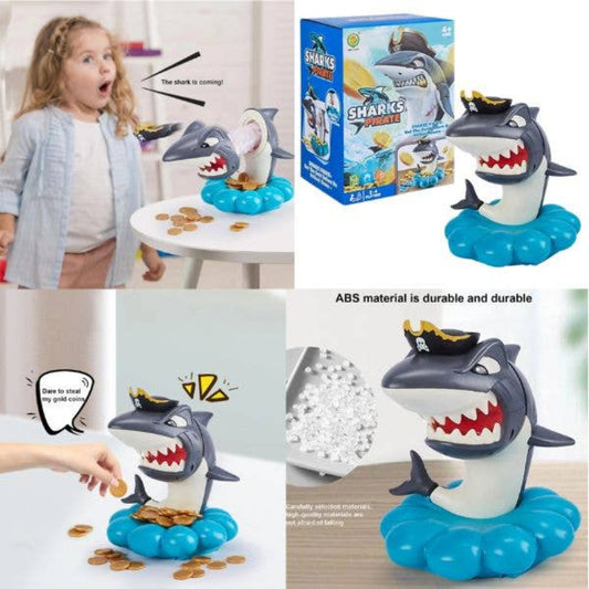 sharks pirate kids game family fun get the gold