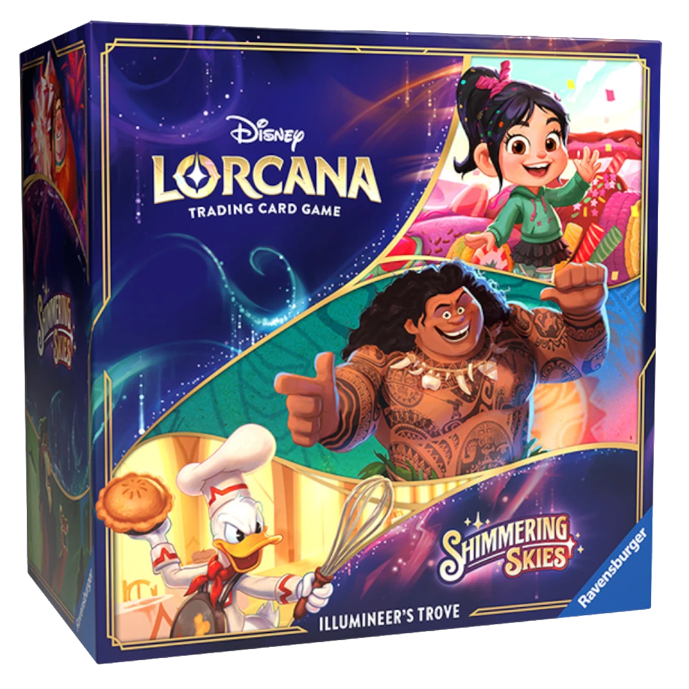 disney lorcana shimmering skies illumineers trove
