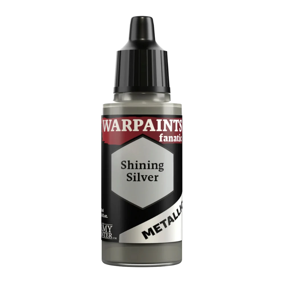 army painter warpaints fanatic paint metallic shining silver