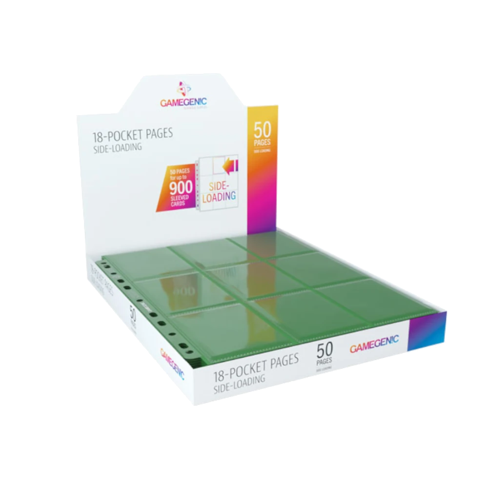 pocket pages green side loading gamegenic