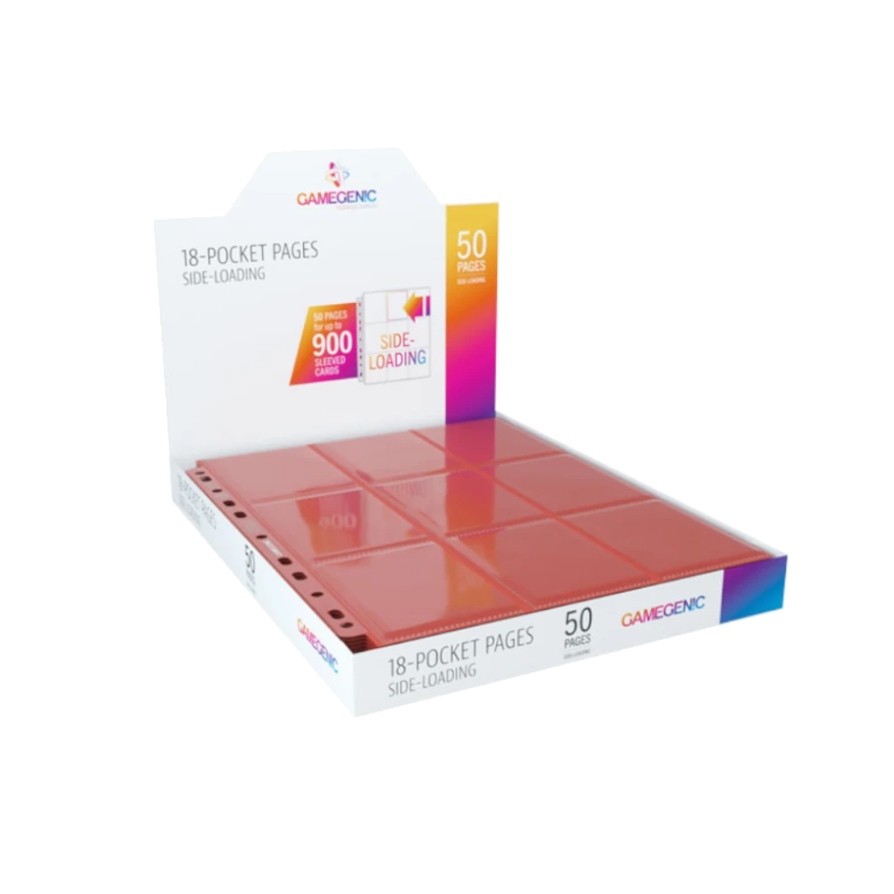 pocket pages side loading gamegenic red