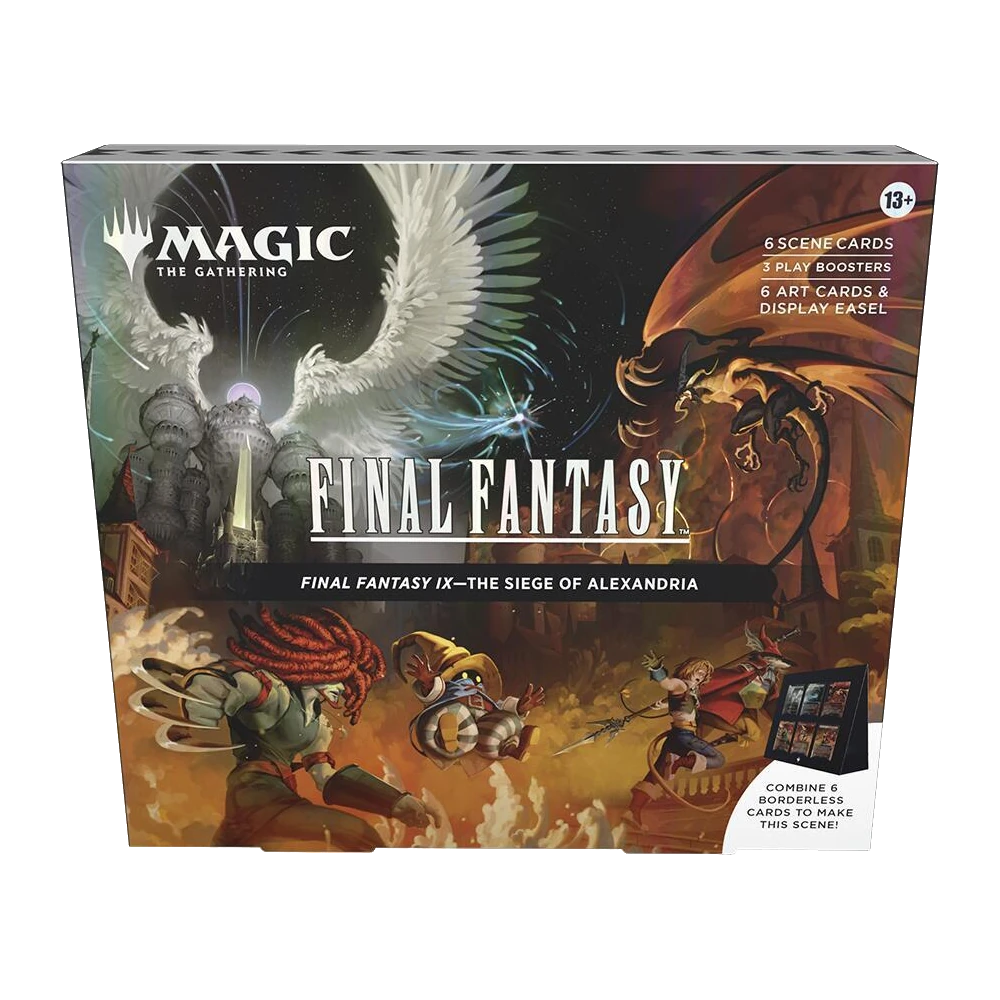 magic gathering final fantasy siege alexandria scene cards