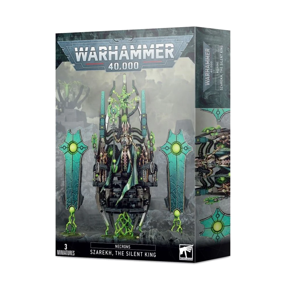 silent king warhammer miniature necron