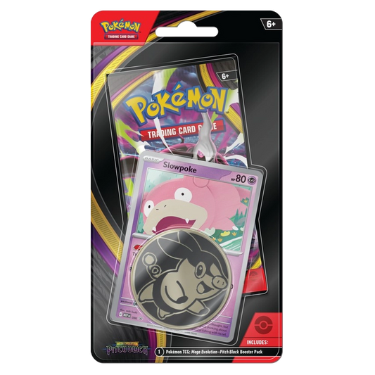 pokemon booster blister pitch black pack slowpoke mega evolution