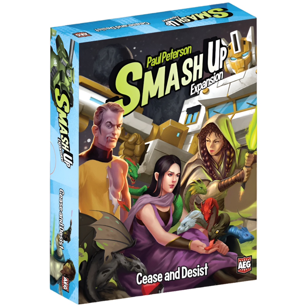 smash up paul peterson aeg cease desist expansion