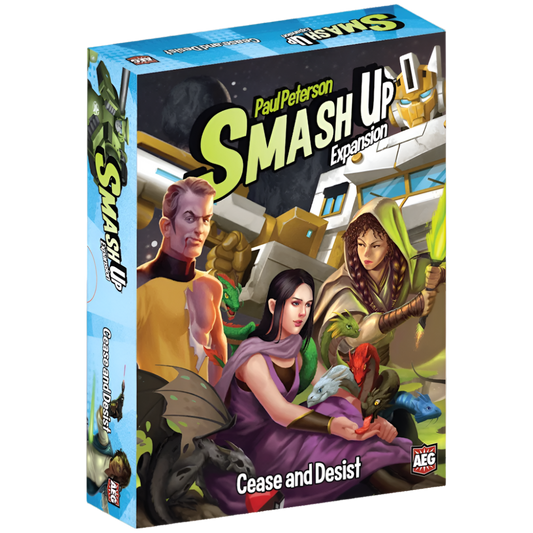 smash up paul peterson aeg cease desist expansion