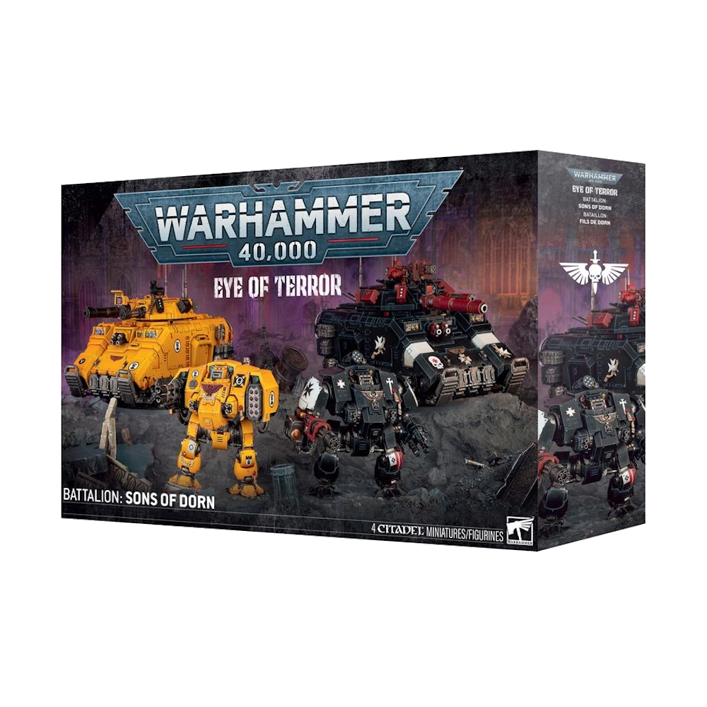 imperial fists sons of dorn repulsor dreadnought